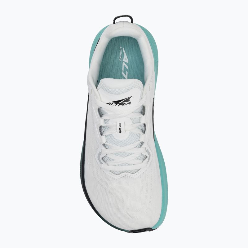 Кросівки для бігу жіночі Altra FWD VIA white/green 5