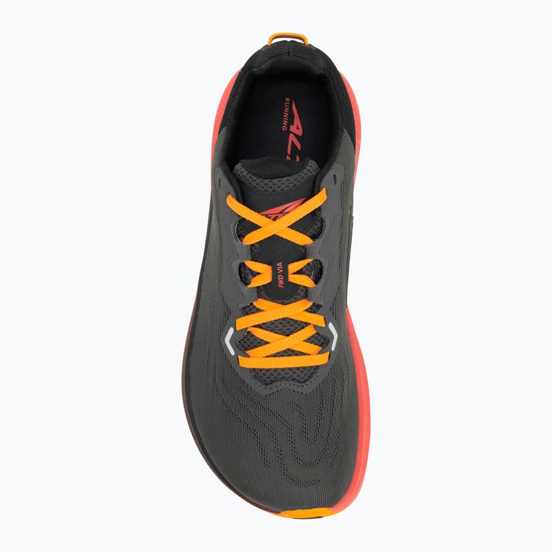 Кросівки для бігу чоловічі Altra FWD VIA black/orange 5