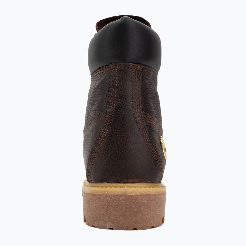 Черевики чоловічі Timberland Premium 6 Inch Lace Up Waterproof dark brown/full grain/black 6