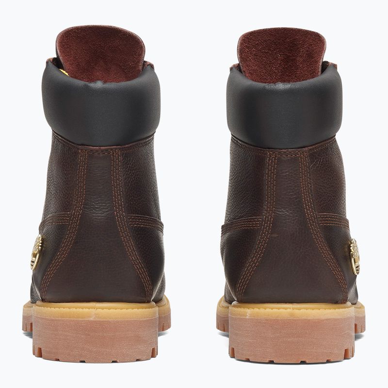 Черевики чоловічі Timberland Premium 6 Inch Lace Up Waterproof dark brown/full grain/black 12