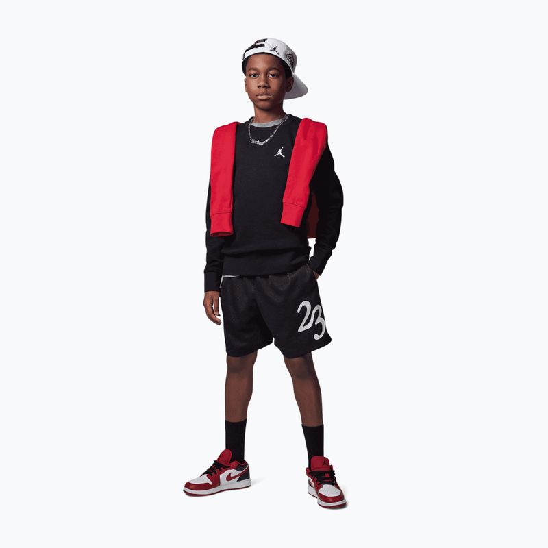 Кофта дитяча Jordan JDB Brooklyn Fleece Essential Crew black 2