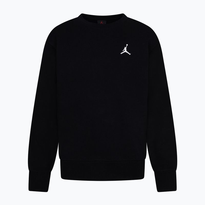 Кофта дитяча Nike Jordan JDB Brooklyn Fleece Essential Crew black 4