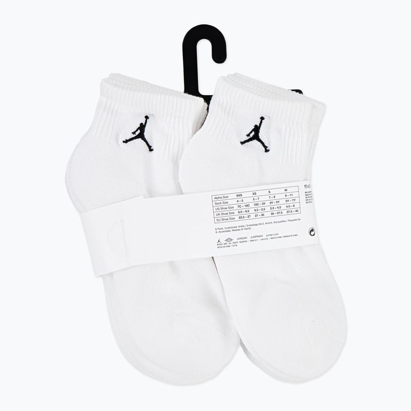 Шкарпетки Nike Jordan Everyday Essentials 6 pack white 4
