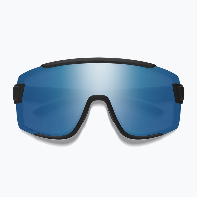 Окуляри сонцезахисні Smith Wildcat matte black/chrp polarized blue mirror/clear 2