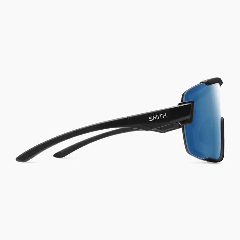 Окуляри сонцезахисні Smith Wildcat matte black/chrp polarized blue mirror/clear 3