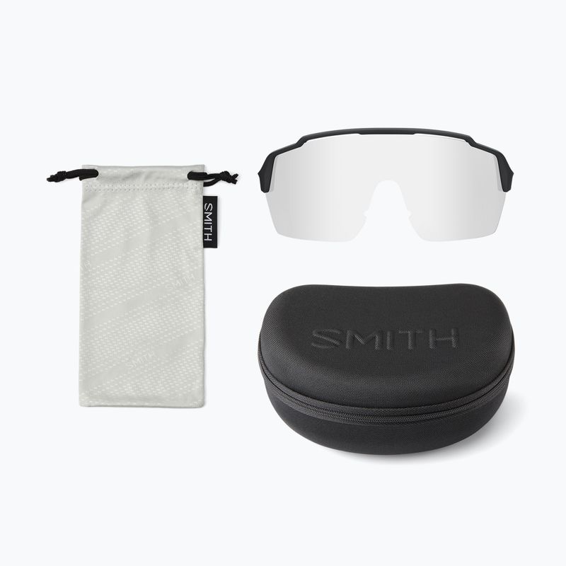 Сонцезахисні окуляри Smith Shift Split MAG чорні/фотохромні від прозорого до сірого/прозорого 4