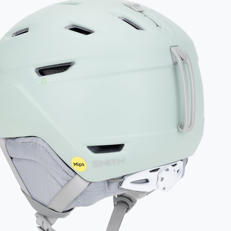 Шолом гірськолижний Smith Mirage MIPS matte alpine ice 8