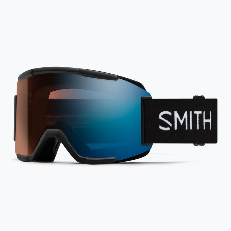 Окуляри гірськолижні Smith Squad black/chromapop pro photochromic blue mirror 5