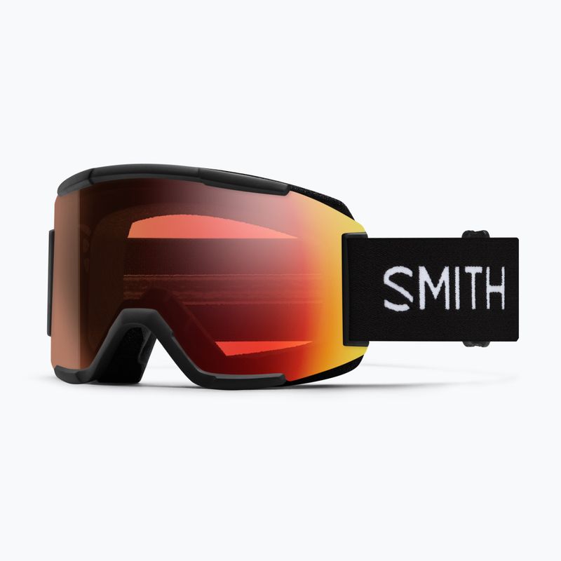 Гірськолижні маски Smith Squad black/chromapop pro photochromic red mirror 9