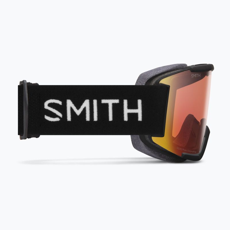 Гірськолижні маски Smith Squad black/chromapop pro photochromic red mirror 7