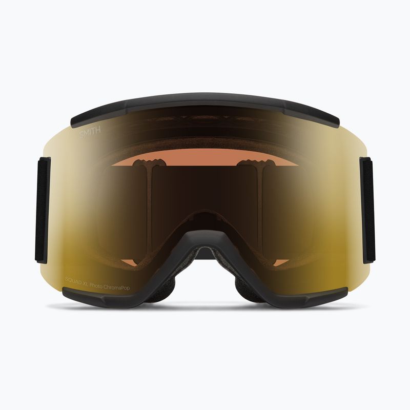 Лижні окуляри Smith Squad XL black/chromapop pro photochromic gold mirror 2