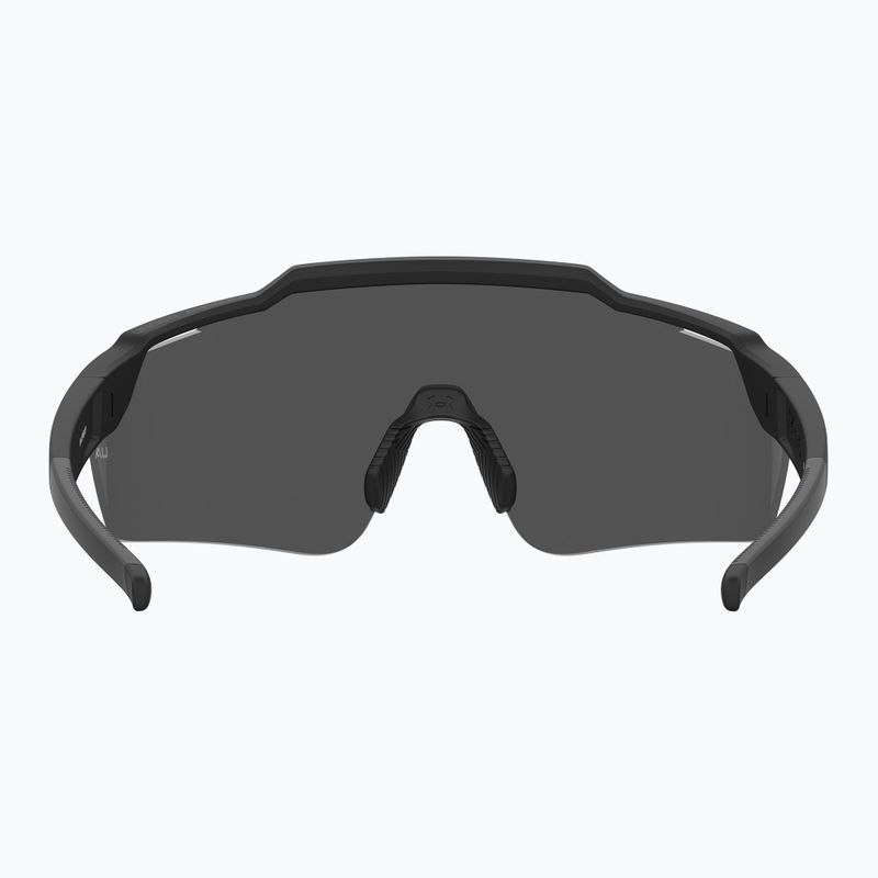Чоловічі сонцезахисні окуляри Under Armour Levelup S3 матові чорні/сірі з олеофобним покриттям 4