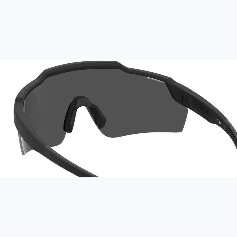 Окуляри сонцезахисні чоловічі Under Armour Levelup S3 matte black/grey oleophobic 6