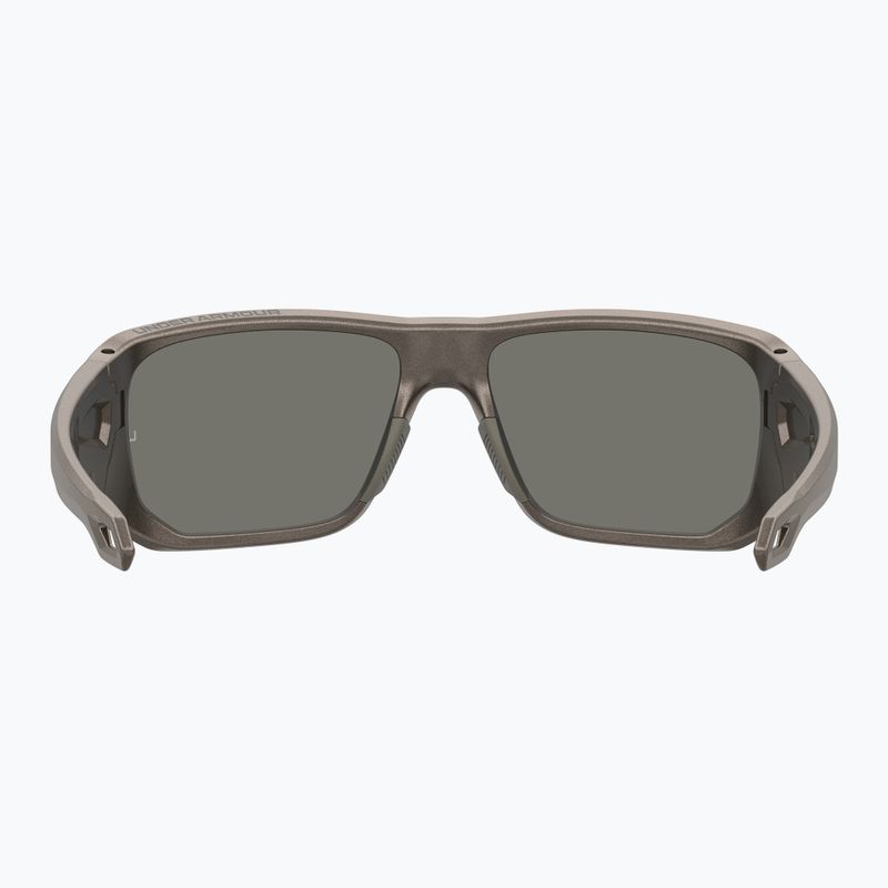 Окуляри сонцезахисні чоловічі Under Armour Attack MD S3 brwn metlzed/gold mirror oleophobic 4