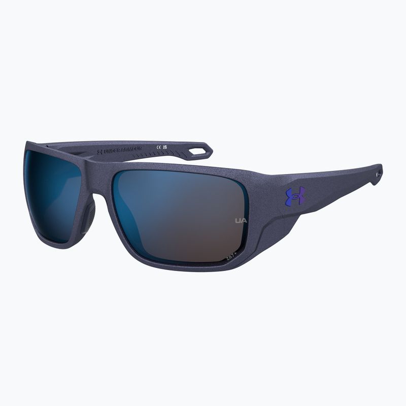 Окуляри сонцезахисні чоловічі Under Armour Attack MD S3 blue metalized/blue multilayer oleophobic 2