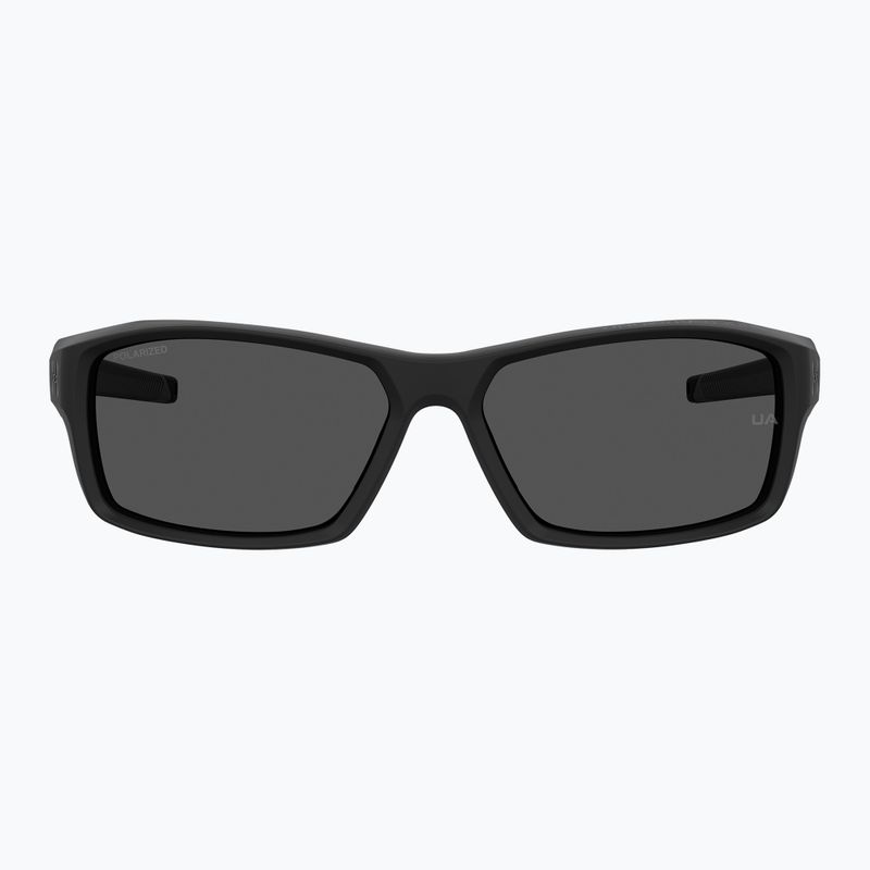 Окуляри сонцезахисні чоловічі Under Armour Fanatical S3 matte black/grey polarized 3