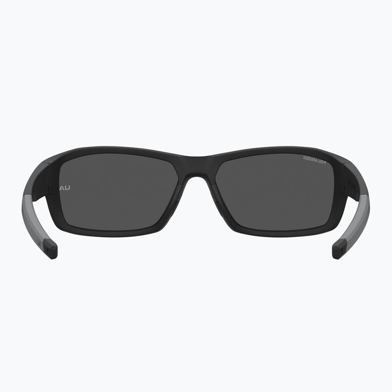 Окуляри сонцезахисні чоловічі Under Armour Fanatical S3 matte black/grey polarized 4