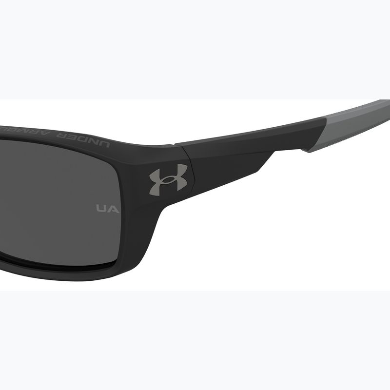 Окуляри сонцезахисні чоловічі Under Armour Fanatical S3 matte black/grey polarized 7