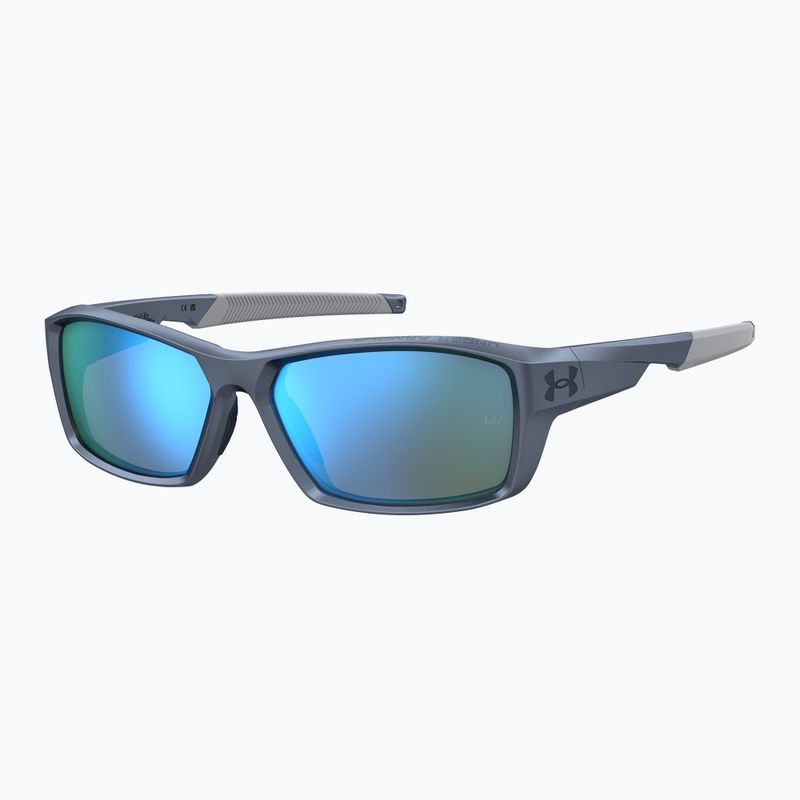 Окуляри сонцезахисні чоловічі Under Armour Fanatical S3 grey blue/blue multilayer 2