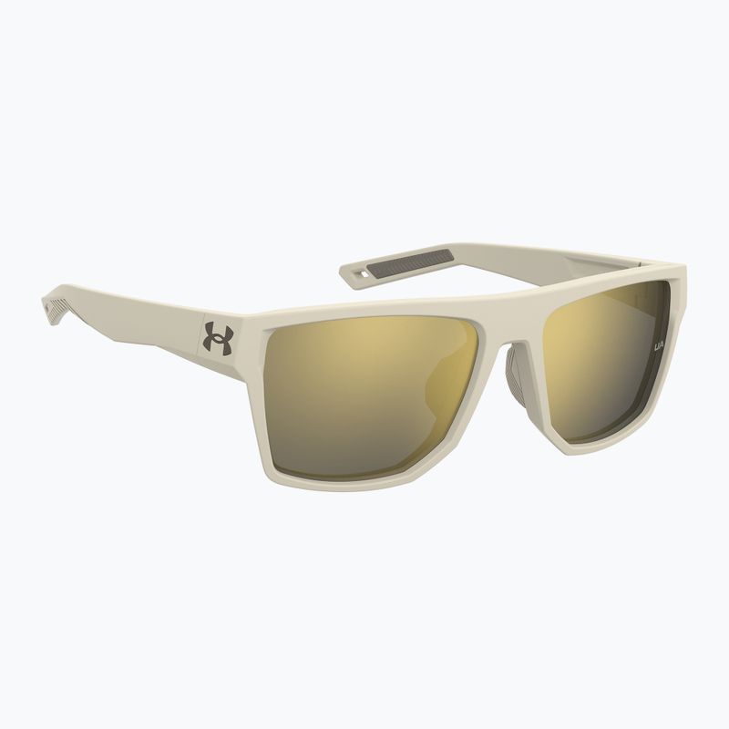 Чоловічі сонцезахисні окуляри Under Armour Launch 2/G S3 хакі/золоте дзеркало