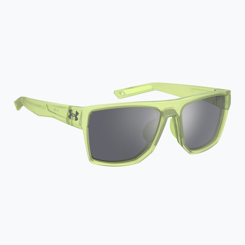 Окуляри сонцезахисні чоловічі Under Armour Launch 2/G S3 green crystal/silver mirror