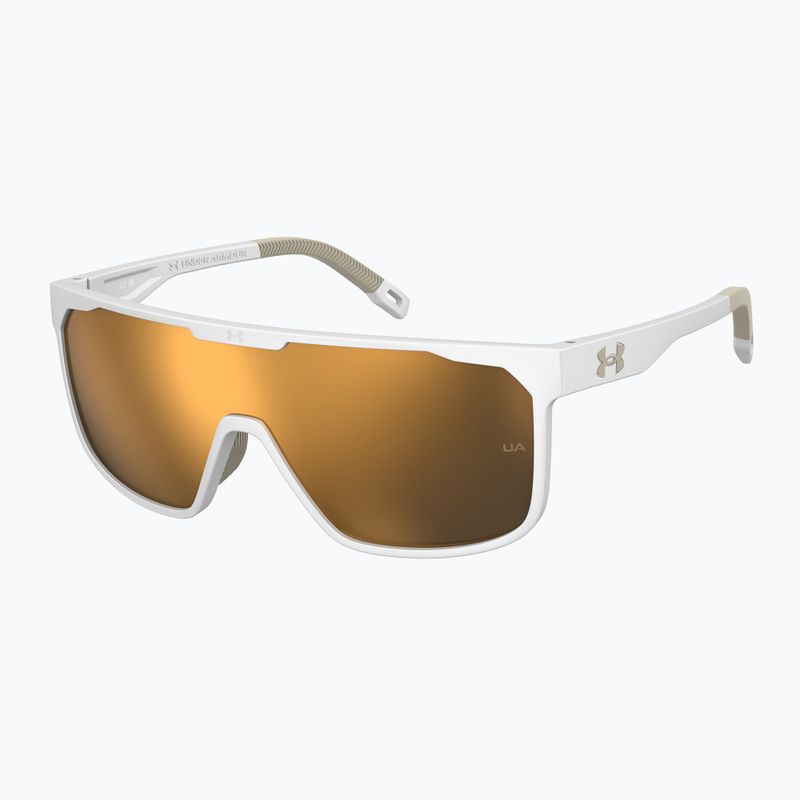 Окуляри сонцезахисні чоловічі Under Armour Define/G S3 matte white gold/gold mirror 2