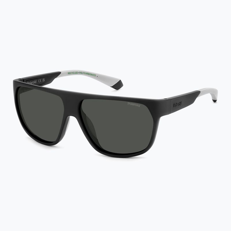 Окуляри сонцезахисні чоловічі Polaroid PLD 7053/S matte black/grey polarized 2