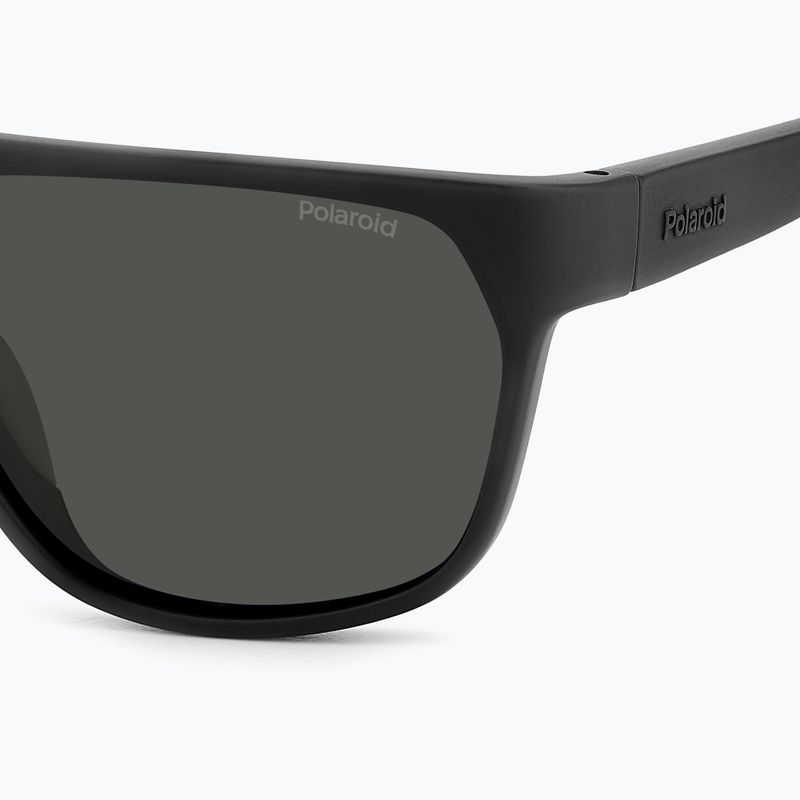 Окуляри сонцезахисні чоловічі Polaroid PLD 7053/S matte black/grey polarized 5