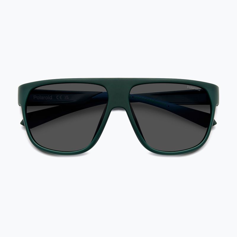 Окуляри сонцезахисні чоловічі Polaroid PLD 7053/S matte green/grey polarized 4