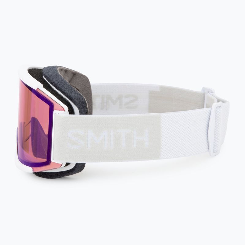 Окуляри гірськолижні Smith Squad white vapor/chromapop pro photochromic blue mirror 4