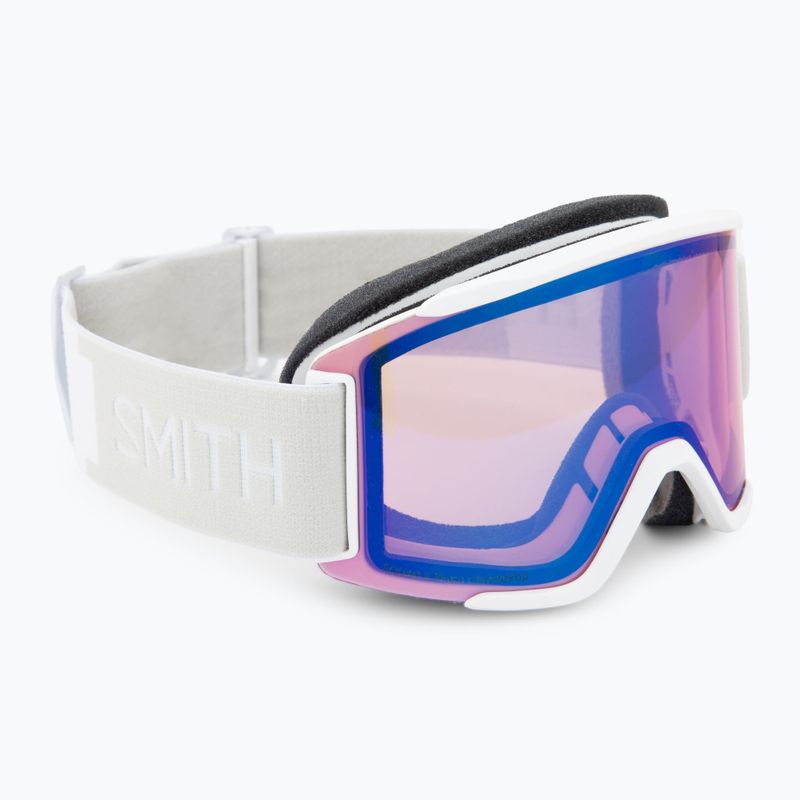 Окуляри гірськолижні Smith Squad S white vapor/chromapop pro photochromic blue mirror