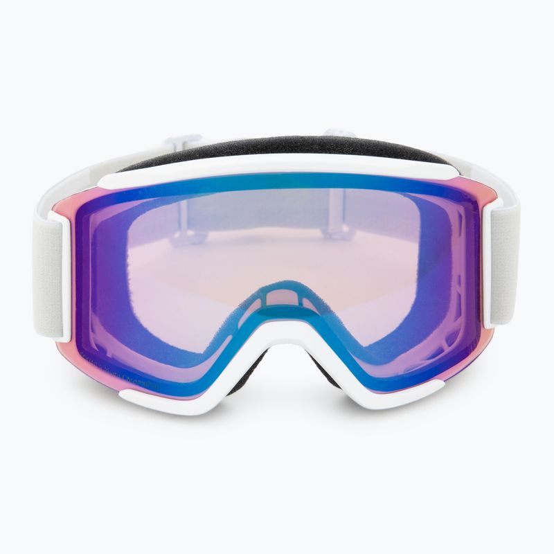 Окуляри гірськолижні Smith Squad S white vapor/chromapop pro photochromic blue mirror 3