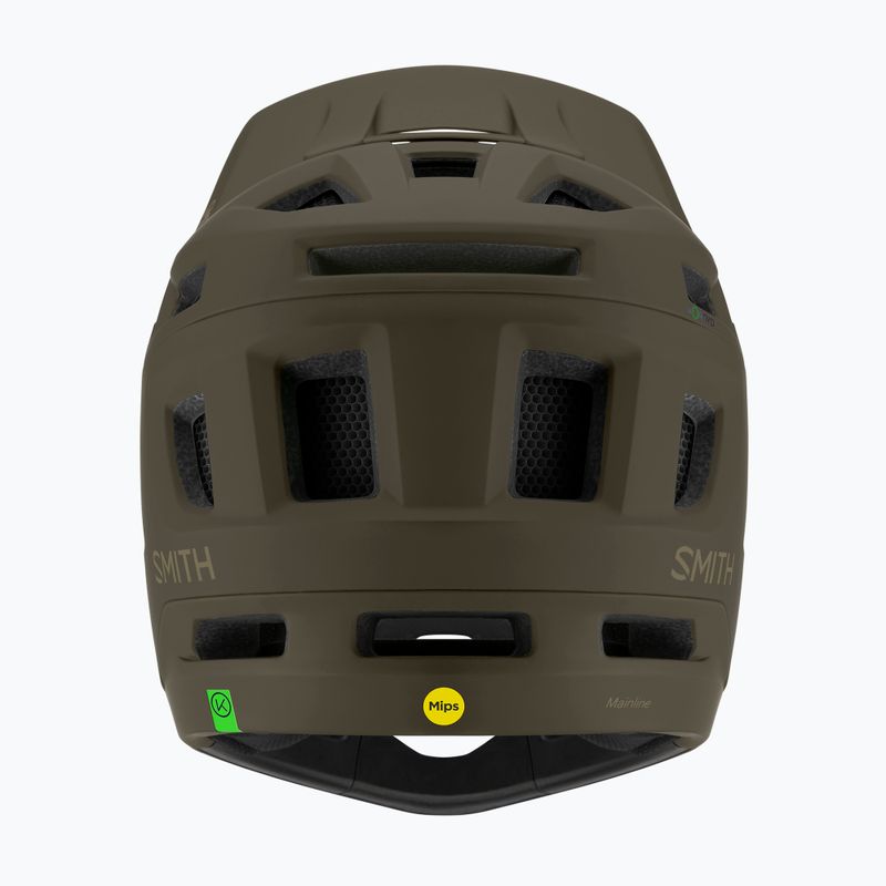 Велосипедний шолом Smith Mainline MIPS матовий лісовий 2
