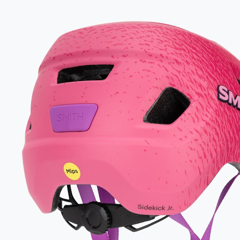 Дитячий велосипедний шолом Smith Sidekick Jr MIPS матовий льодяниковий вицвітання 7