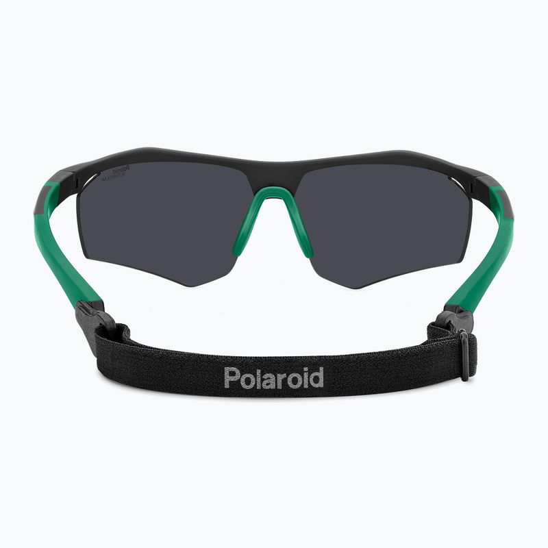 Окуляри сонцезахисні чоловічі Polaroid PLD 7055/S matte black green/green mirror polarized hc 5