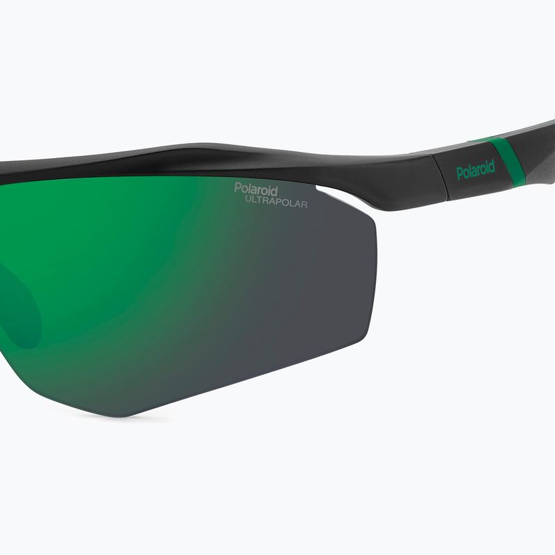 Окуляри сонцезахисні чоловічі Polaroid PLD 7055/S matte black green/green mirror polarized hc 7
