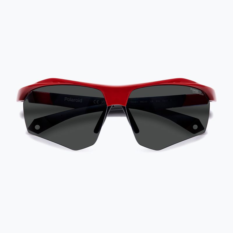 Окуляри сонцезахисні Polaroid PLD 7055/S red/grey polarized high contrast 4