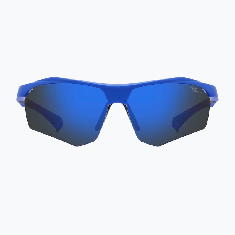 Окуляри сонцезахисні Polaroid PLD 7055/S matte blue/blue mirror polarized high contrast 3