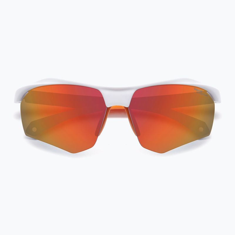 Окуляри сонцезахисні чоловічі Polaroid PLD 7055/S white/red multilayer polarized high contrast 4