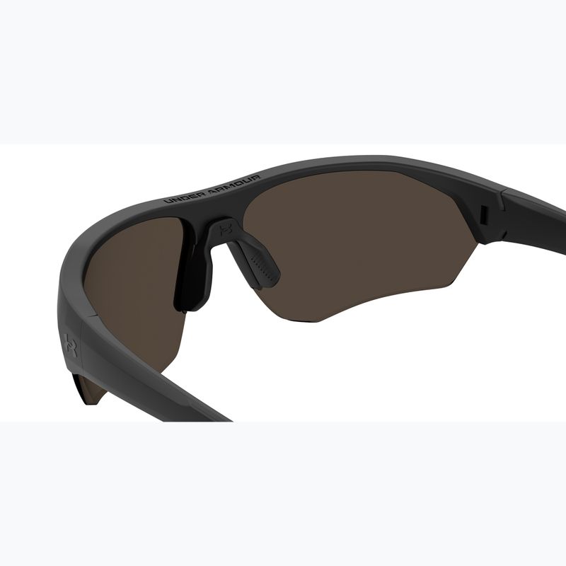 Дитячі сонцезахисні окуляри Under Armour UA 7000/S S3 матові чорне золото/золоте дзеркало 6