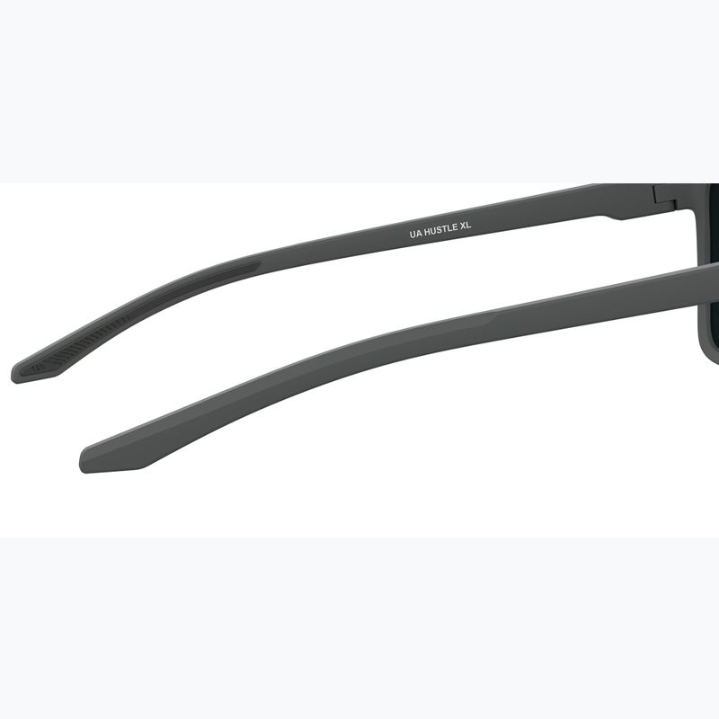 Окуляри сонцезахисні Under Armour Hustle XL S3 Matte grey/green multilayer oleophobic 8