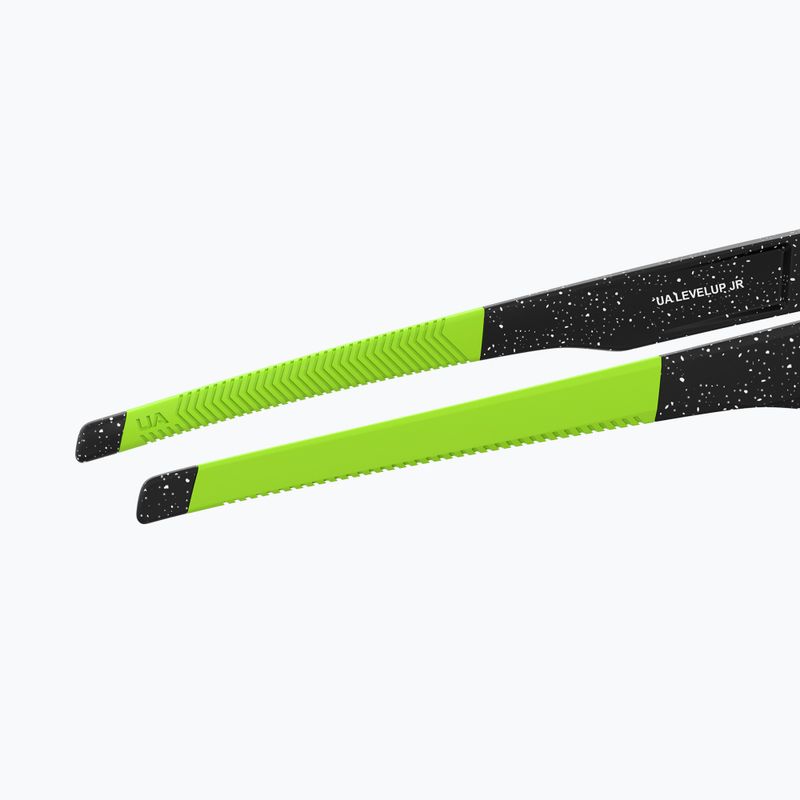 Окуляри сонцезахисні дитячі Under Armour Levelup Jr S3 pattern black white/green multilayer 8