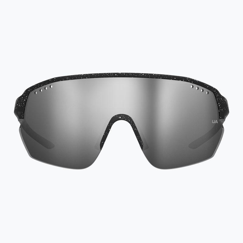 Сонцезахисні окуляри Under Armour Gamedat II/G S3 візерунок чорний білий/сріблястий з дзеркальним покриттям 3