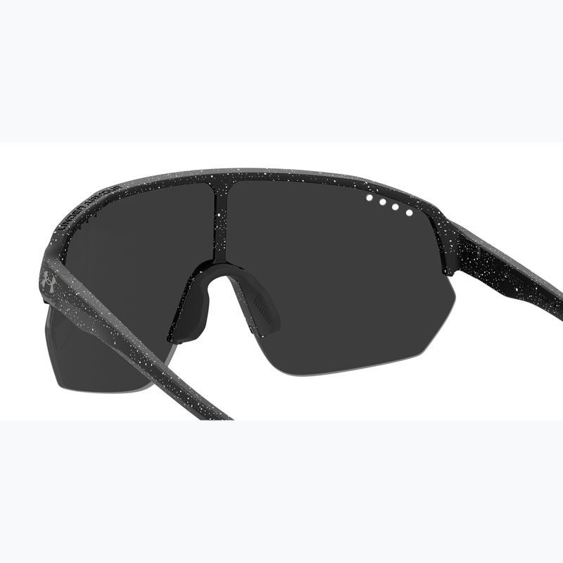 Сонцезахисні окуляри Under Armour Gamedat II/G S3 візерунок чорний білий/сріблястий з дзеркальним покриттям 6