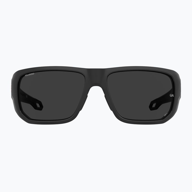 Окуляри сонцезахисні чоловічі Under Armour Attack 2 black multicolor/grey polarized oleophobic 3