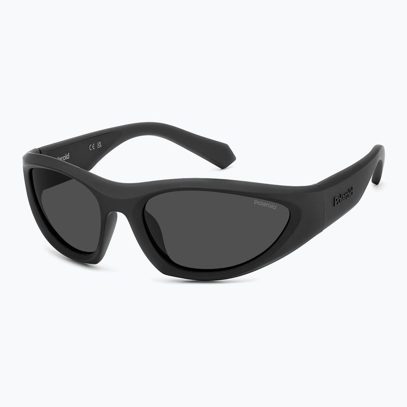 Окуляри сонцезахисні Polaroid PLD 2165/S matte black/grey polarized 2