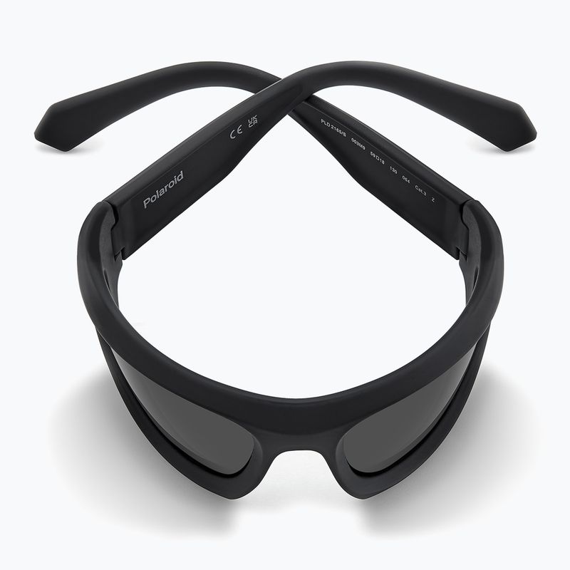 Окуляри сонцезахисні Polaroid PLD 2165/S matte black/grey polarized 8