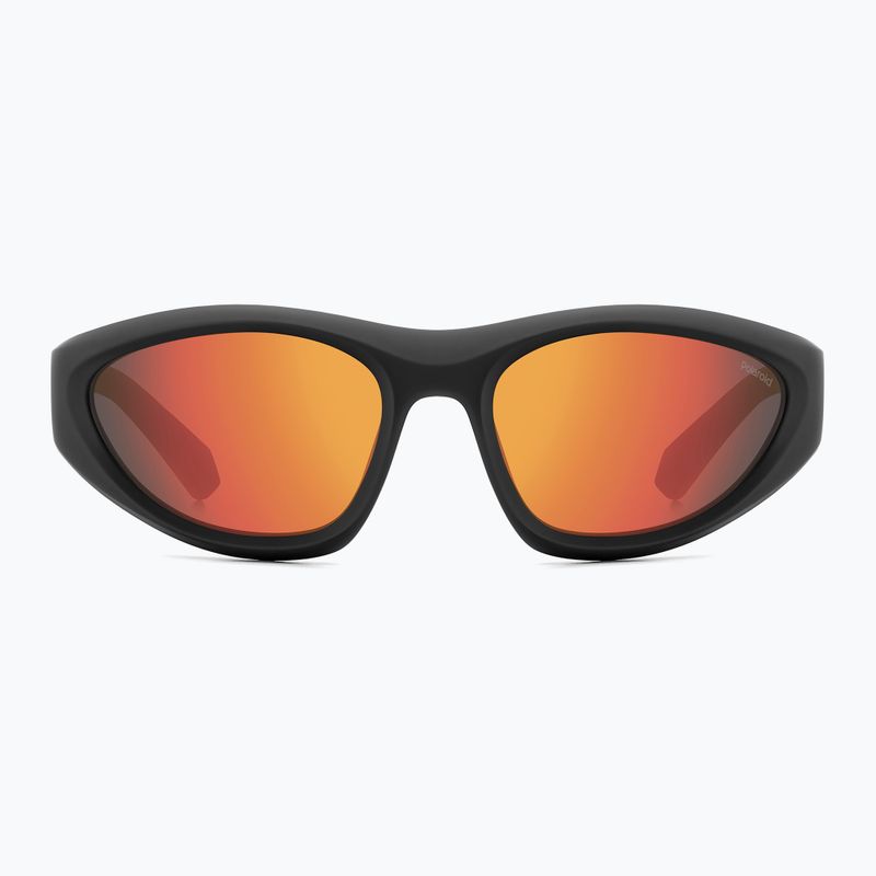 Окуляри сонцезахисні Polaroid PLD 2165/S matte black red/red multilayer polarized 3
