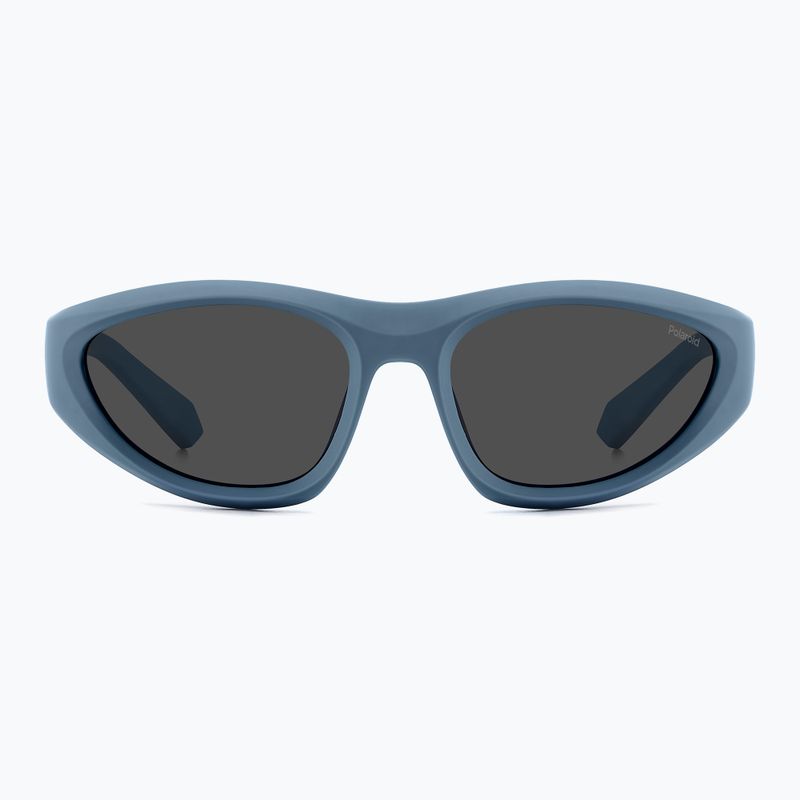 Окуляри сонцезахисні Polaroid PLD 2165/S matte blue/grey polarized 3
