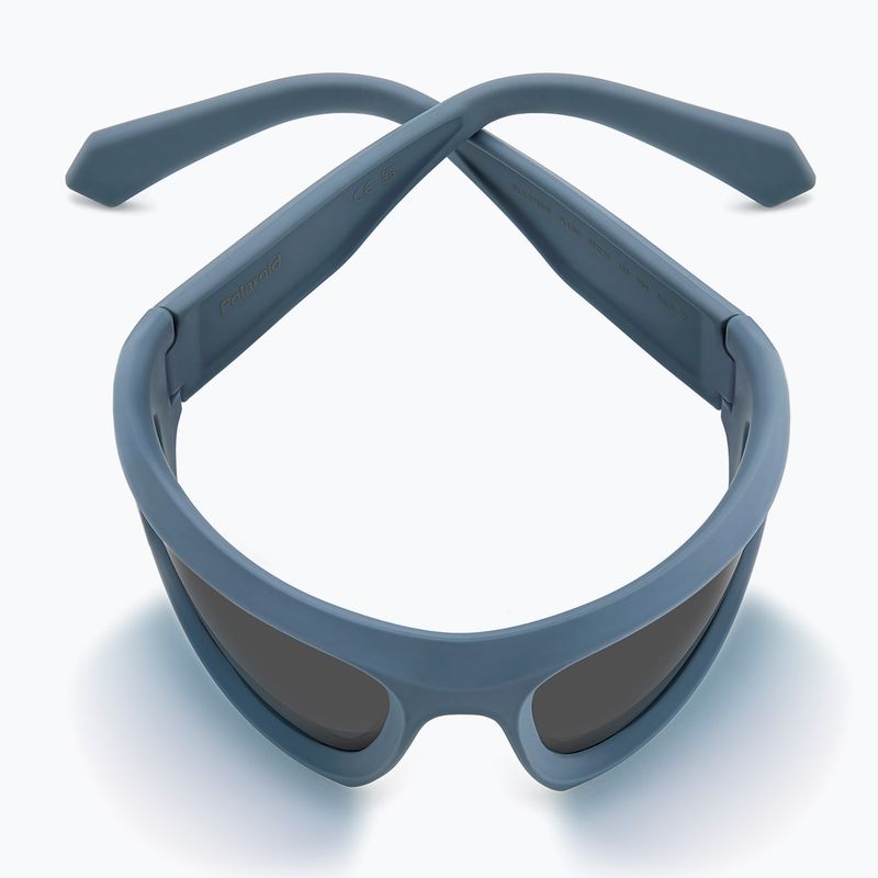 Окуляри сонцезахисні Polaroid PLD 2165/S matte blue/grey polarized 8